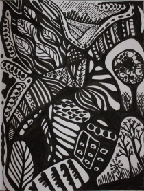 Bilder zu Zentangle